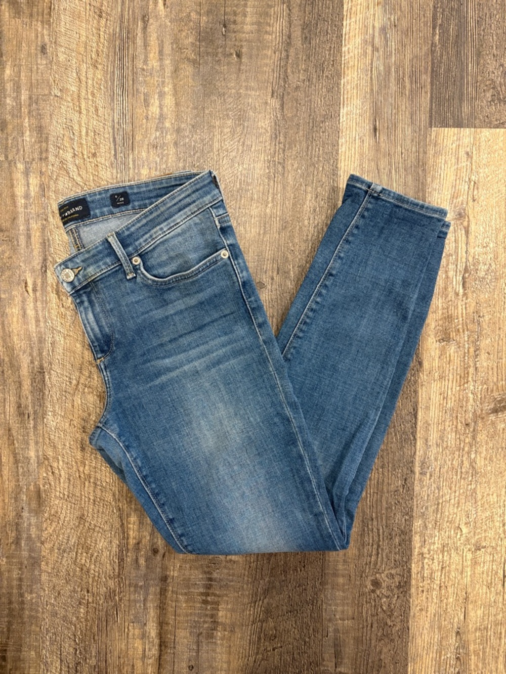 Lucky Brand Women's Medium Blue Skinny Jeans Size 6